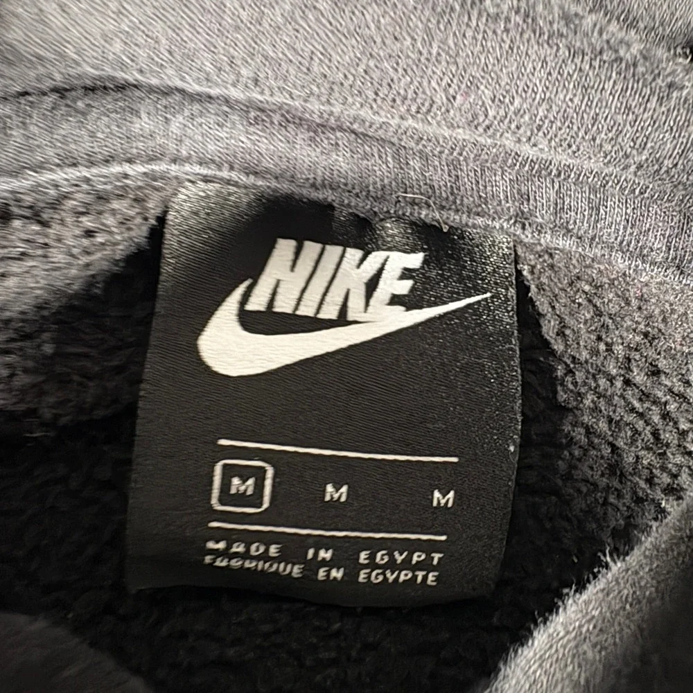 Nike Hoodie Mens Medium‎ Black Multi-Color All Over Micro Swoosh DC2767-010